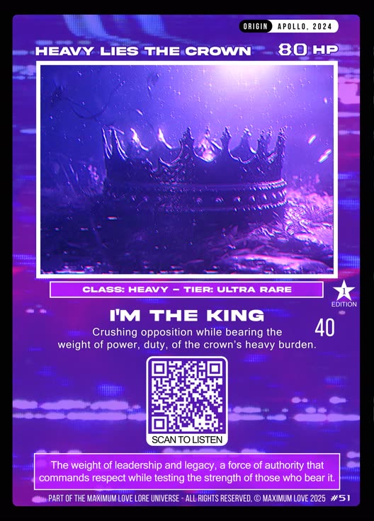 Heavy Lies the Crown trading card