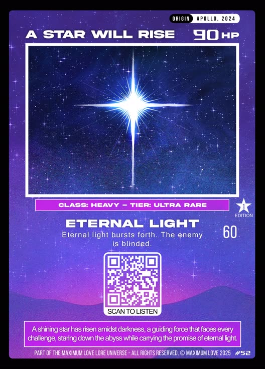 A Star Will Rise trading card